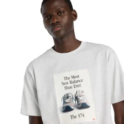 NEW BALANCE T-Shirts And Polos|T-Shirts And Polos^574 - Men's T-Shirt