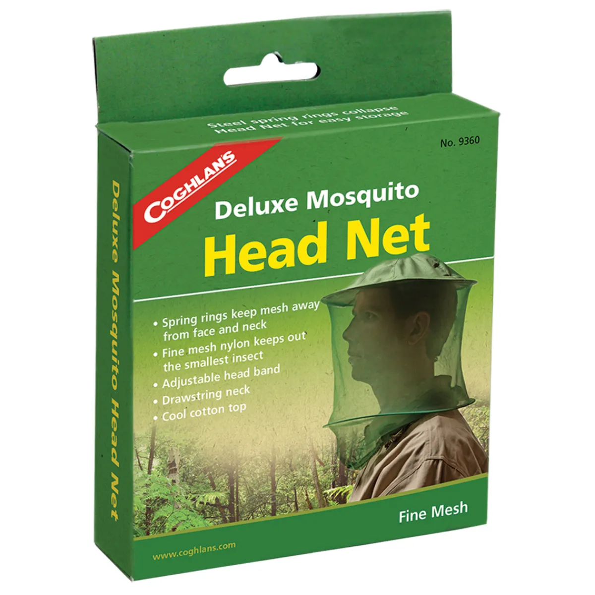 New COGHLAN'S 9360 Deluxe - Mosquito Head Net