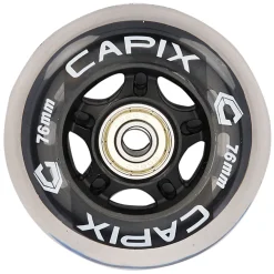 CAPIX Inline Skates And Accessories^76 mm ABEC 7 (Pack of 8) - Replacement Wheels for Inline Skates