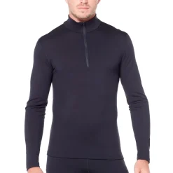 Best ICEBREAKER 200 Oasis HZ - Men's Baselayer Long-Sleeved Shirt 001