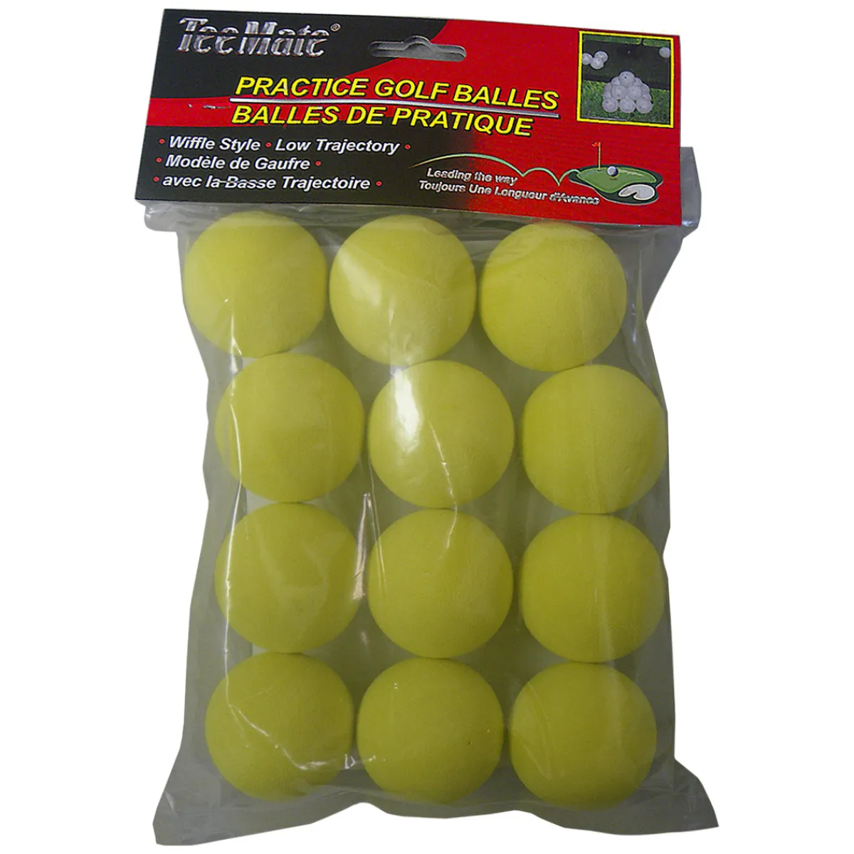 New TEE-MATE 17352 (Pack of 12) - Golf Practice Balls