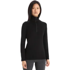 Women ICEBREAKER Base Layers And Thermals|Winter Jackets^260 Tech HZ - Women's Baselayer Long-Sleeved Shirt