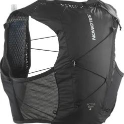 Best SALOMON Active Skin 4 - Trail Running Hydration Vest BLACK