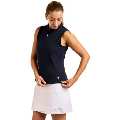 Women NVO Golf Clothing|Tank Tops^Amelie - Women's Sleeveless Golf Polo