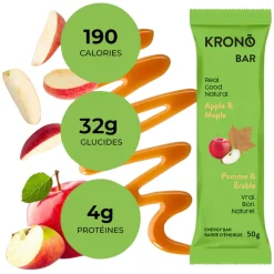 KRONO NUTRITION and Maple - Energy Bar APPLE