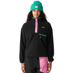 Women PICTURE Winter Jackets|Mid-Season And Aerobic Jackets^Arcca - Women's Half-Snap Sweater