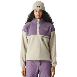Women PICTURE Winter Jackets|Mid-Season And Aerobic Jackets^Arcca - Women's Half-Snap Sweater