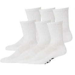 FWD Athletic (Pack of 6 pairs) - Men's Crew Socks