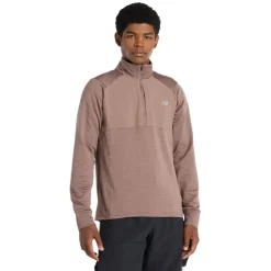 Best NEW BALANCE Athletics H Grid - Men's Half-Zip Swer EAT