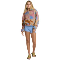 Women BILLABONG Mid-Season And Aerobic Jackets^Barra - Women's Half-Zip Sweater