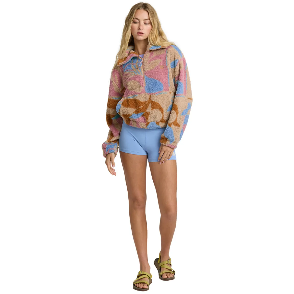 Women BILLABONG Mid-Season And Aerobic Jackets^Barra - Women's Half-Zip Sweater
