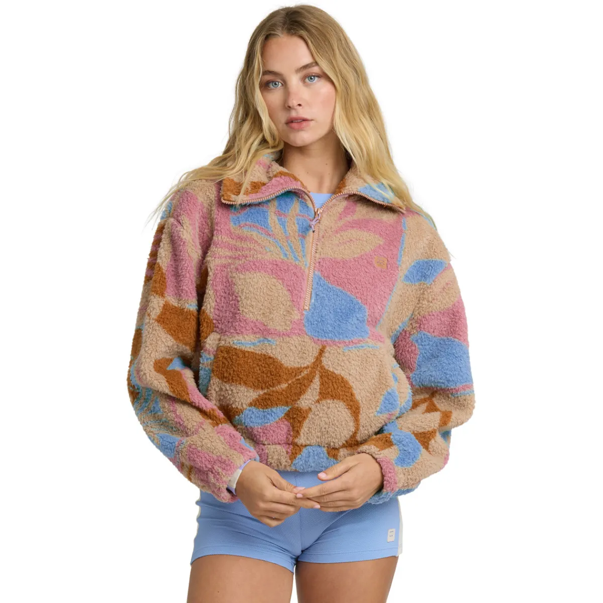 Women BILLABONG Mid-Season And Aerobic Jackets^Barra - Women's Half-Zip Sweater