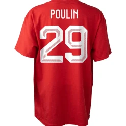 New BAUER x Hockey Canada Poulin - Junior T-Shirt RED