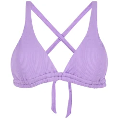 Clearance MANDARINE & CO Be Halter - Women's Swimsuit Top PURPL