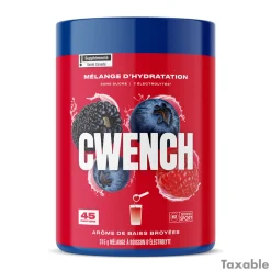 CWENCH Sports Nutrition And Electrolytes|Nutrition And Electrolytes^Berry Crush 315 g - Hydration Mix