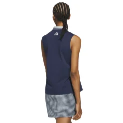 ADIDAS Beyond The Course - Women's Sleeveless Golf Polo NAVY