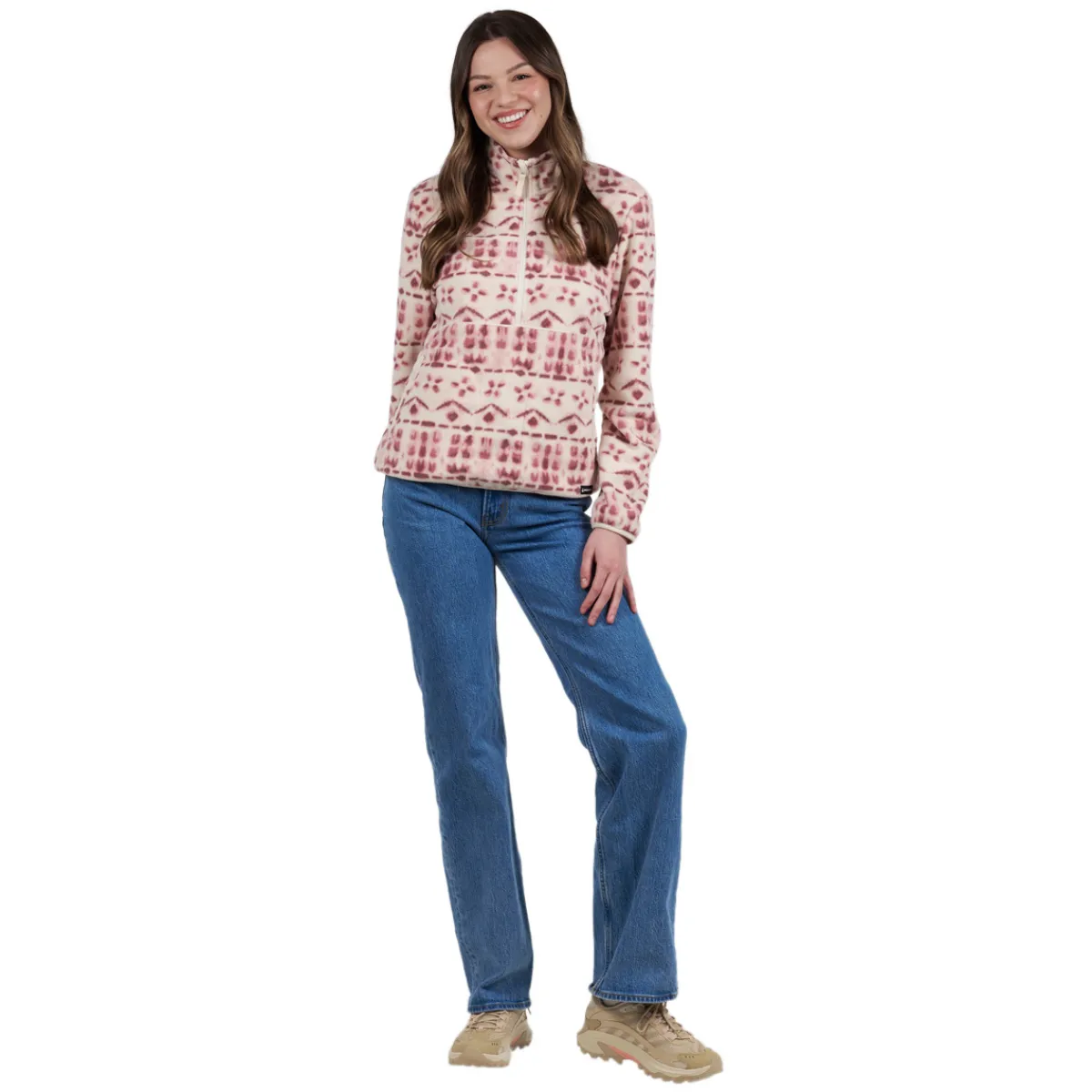 WOODS Blakiston 2.0 - Women's Quarter-Zip Sweater