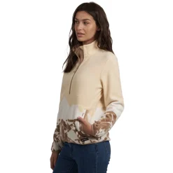 Women WOODS Clothing|Mid-Season And Aerobic Jackets^Blakiston 2.0 - Women's Quarter-Zip Sweater