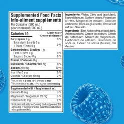 CWENCH Sports Nutrition And Electrolytes|Nutrition And Electrolytes^Blue Raspberry 500 ml - Sports Hydration Drink