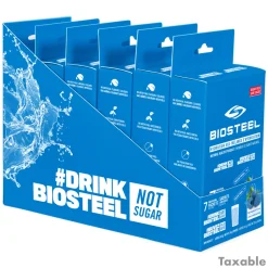 Outlet BIOSTEEL Blue Raspberry 7 packets - High Performance Sports Mix