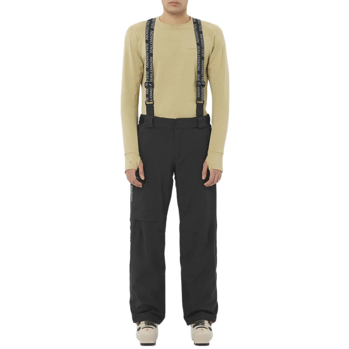 SALOMON Snow Pants^Brilliant - Men's Winter Sports Pants with Suspenders