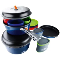 GSI Camping Cooking Accessories^Bugaboo Ceramic Camper - Cooking Set for 4 People
