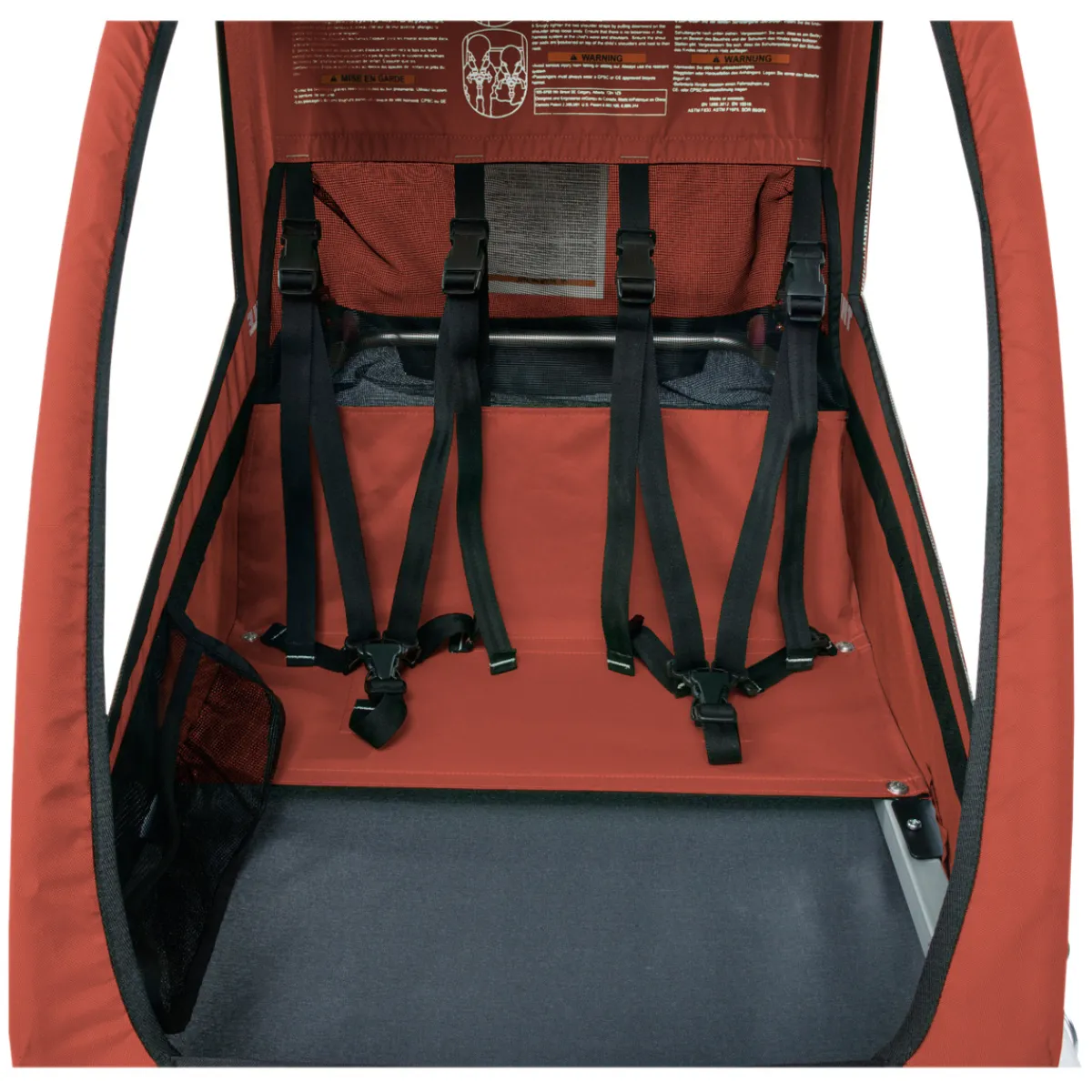 Best THULE Cadence 2 - Bike Trailer (for 2 kids) RED
