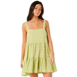 Women RIP CURL Dresses And Jumpsuits^Cala Nights Seersucker Mini - Women's Dress
