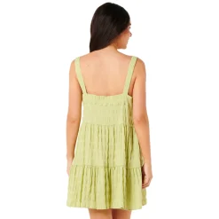 Women RIP CURL Dresses And Jumpsuits^Cala Nights Seersucker Mini - Women's Dress