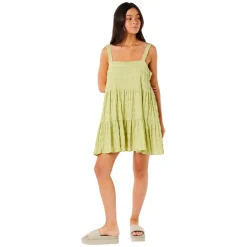 Women RIP CURL Dresses And Jumpsuits^Cala Nights Seersucker Mini - Women's Dress