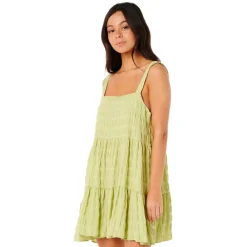 Women RIP CURL Dresses And Jumpsuits^Cala Nights Seersucker Mini - Women's Dress