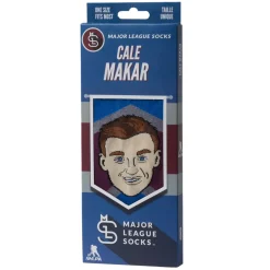 Hot MAJOR LEAGUE SOCKS Cale Makar Colorado Avalanche NHL - Adult Caricature Crew Socks