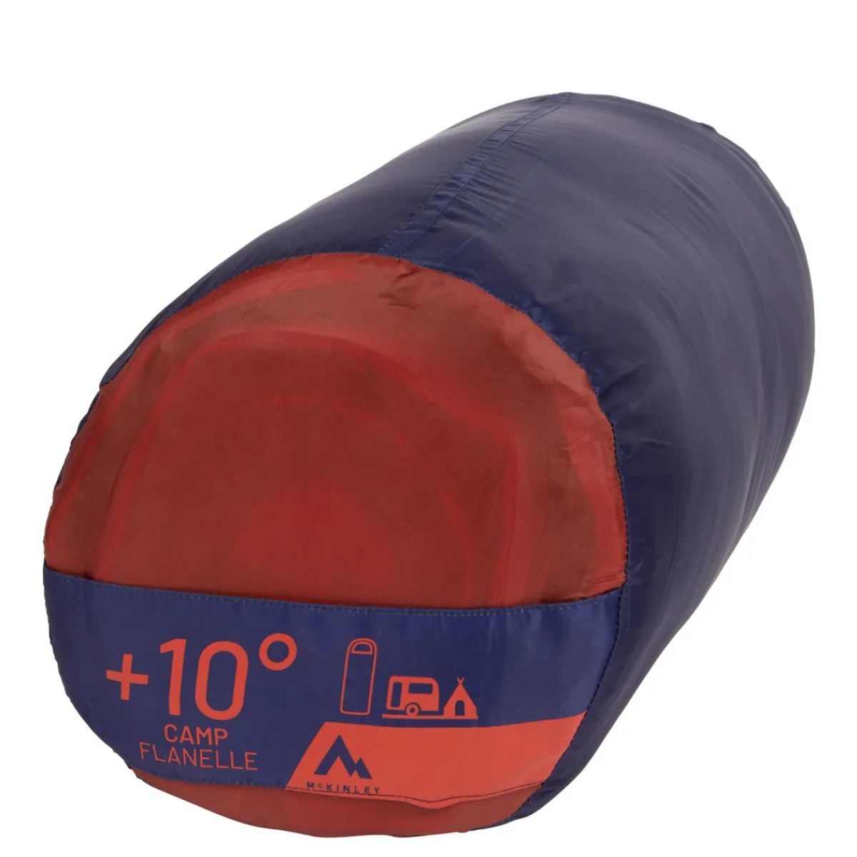 Discount MCKINLEY Camp Flanelle II - Rectangular Sleeping Bag PICAN