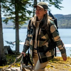 Women HOOKÉ Mid-Season And Aerobic Jackets^Canadian Insulated - Women's Insulated Shirt Jacket