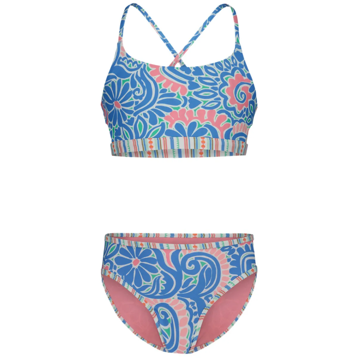 ROXY Swimwear^Cascais - Girls' Reversible 2-Piece Swimsuit