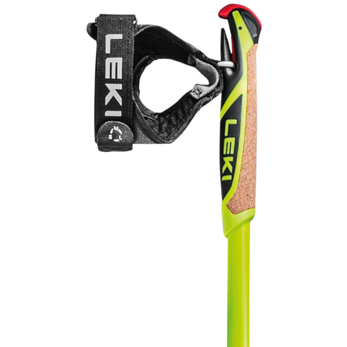 Discount LEKI CC 450 - Adult Cross-Country Ski Poles NEONY