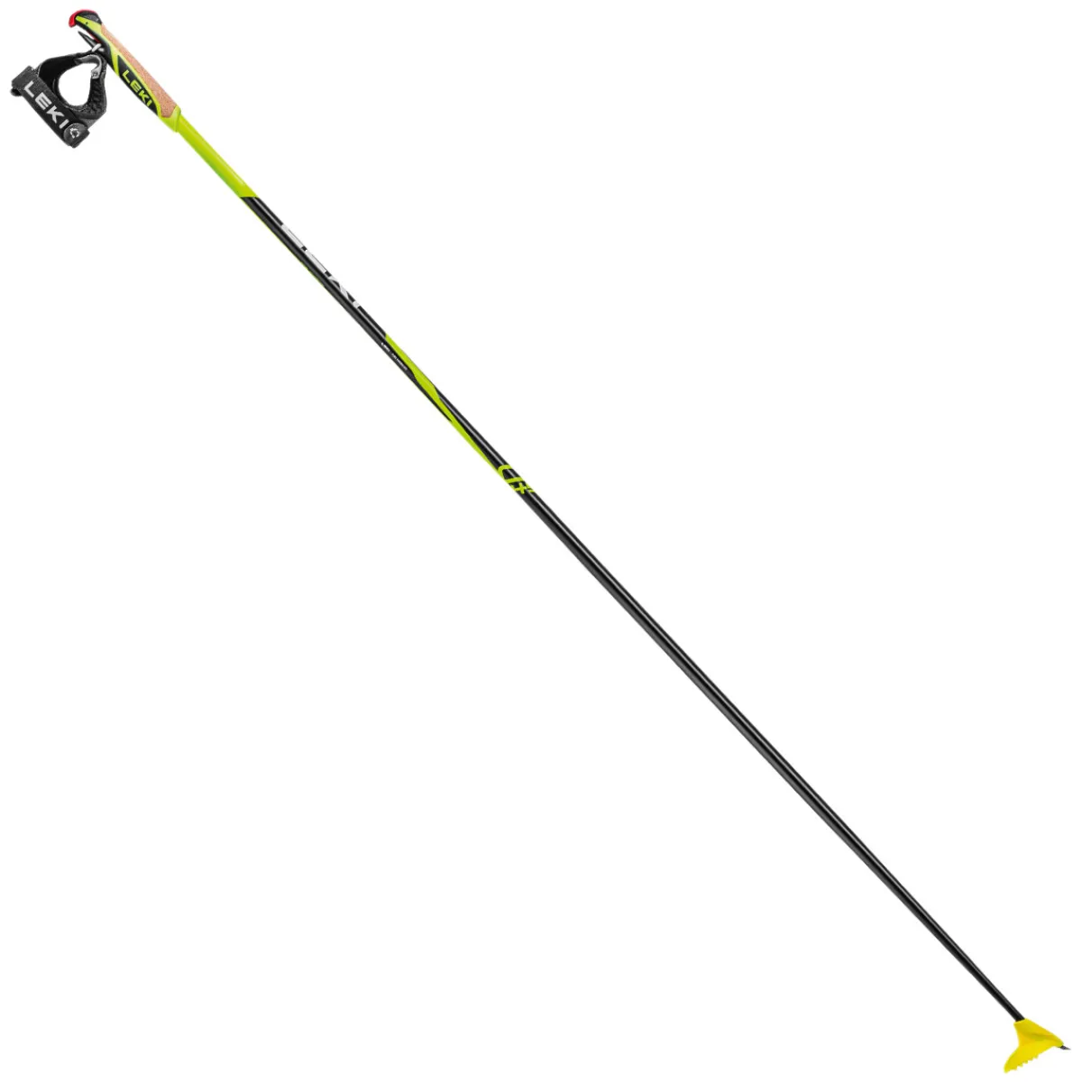 Discount LEKI CC 450 - Adult Cross-Country Ski Poles NEONY