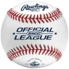 RAWLINGS Baseball And Softball^65CC Official League 9" - Baseball Ball