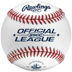 RAWLINGS Baseball And Softball^65CC Official League 9" - Baseball Ball