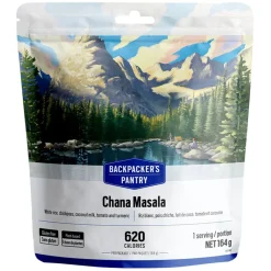 BACKPACKER'S PANTRY Dehydrated Food|Dehydrated Food^Chana Masala - Freeze-Dried Camping Food Meal