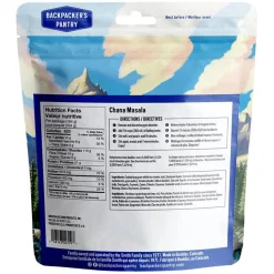 BACKPACKER'S PANTRY Dehydrated Food|Dehydrated Food^Chana Masala - Freeze-Dried Camping Food Meal