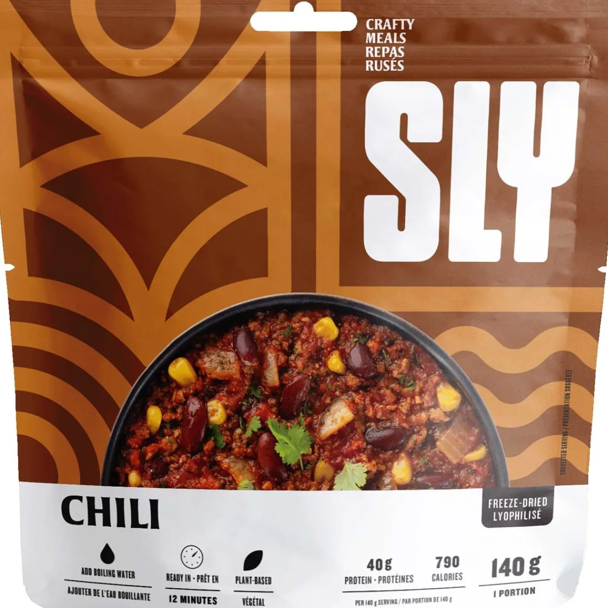 SLY Dehydrated Food|Dehydrated Food^Chili - Freeze-Dried Camping Food Meal