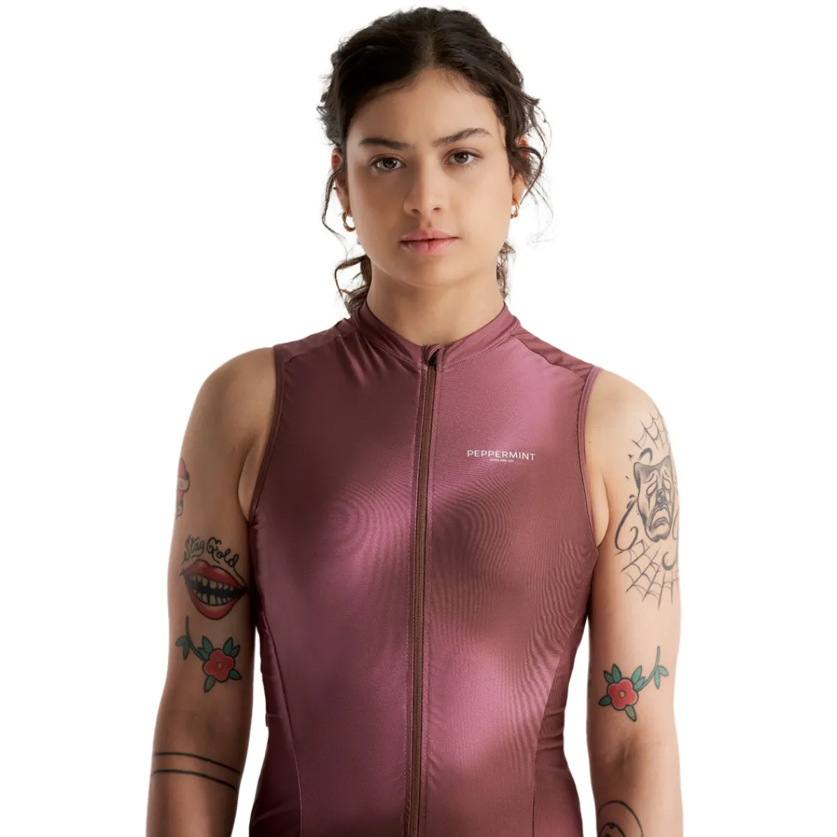 PEPPERMINT Cycling Clothing And Shoes^Classic - Women's Sleeveless Cycling Jersey