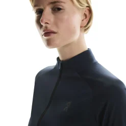 Women ON Long Sleeves And Sweaters|Running Clothing^Climate - Women's Half-Zip Running Lg-Sleeved Shirt