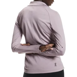 Women ON Long Sleeves And Sweaters|Running Clothing^Climate - Women's Half-Zip Running Lg-Sleeved Shirt