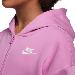 NIKE Sportswear|Casual Wear^Club - Girls' Full-Zip Hoodie