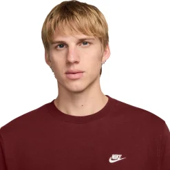 NIKE Long Sleeves And Sweaters|Long Sleeves And Sweaters^Club - Men's Fleece Sweatshirt