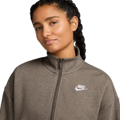 Women NIKE Hoodies And Vests|Hoodies And Vests^Club - Women's Fleece Shirt