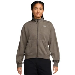 Women NIKE Hoodies And Vests|Hoodies And Vests^Club - Women's Fleece Shirt