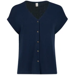 Hot MOSAIC Coastal Retreat - Women's Short Sleeved Knit Sweater